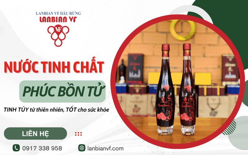 Nước tinh chất Phúc Bồn Tử
